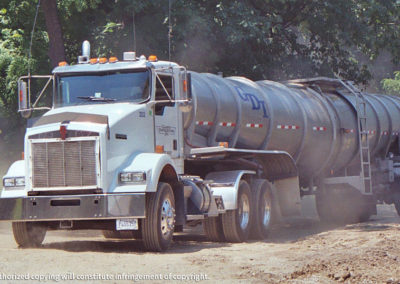 Dust control on gravel roads